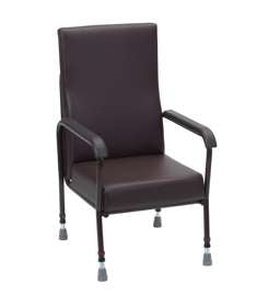 Laxey High Back Chair, Height Adjustable with Wings