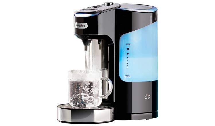 Breville HotCup Hot Water Dispenser - 3kW Fast Boil & Variable Dispense - 2.0L - Energy-efficient use - Gloss Black